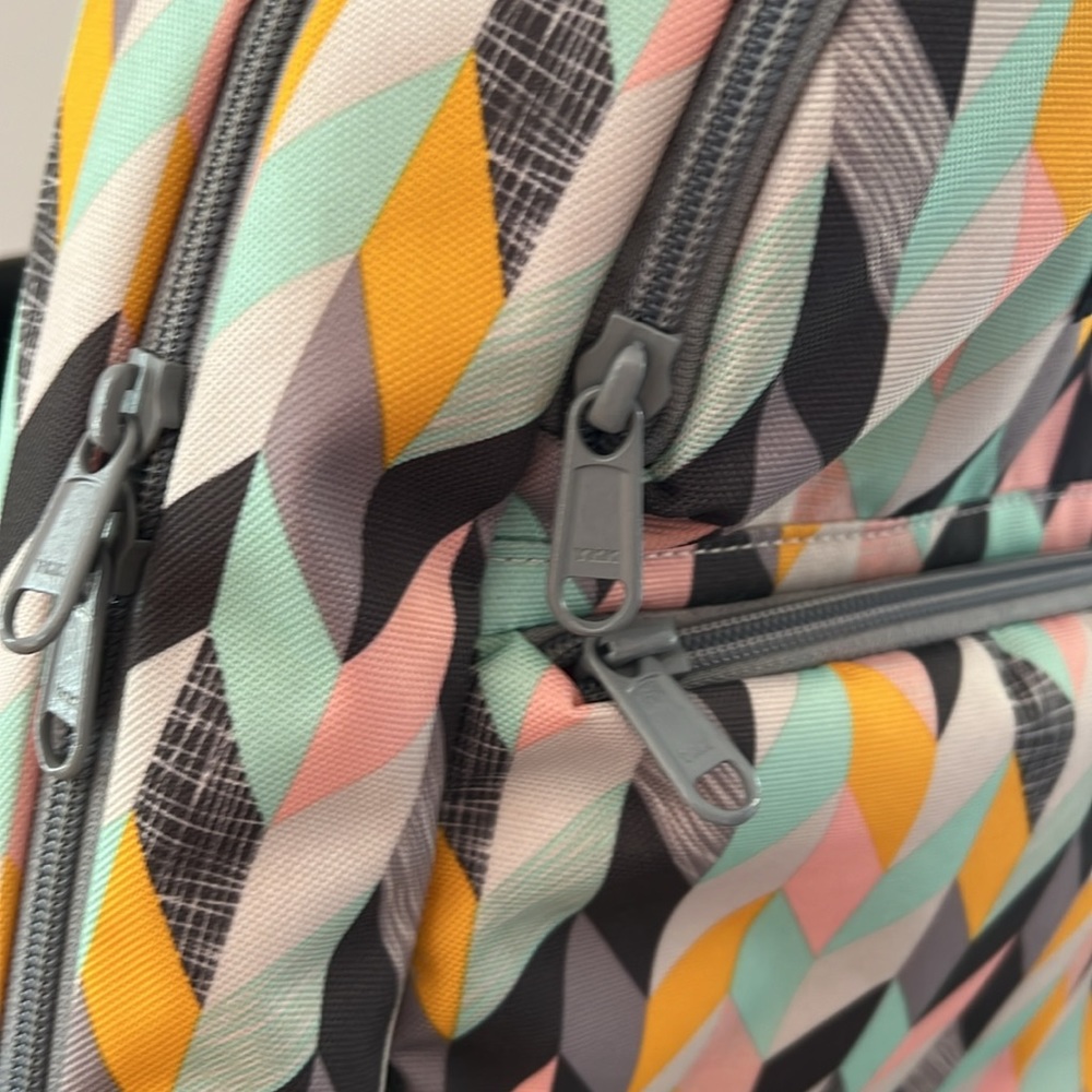 KAVU Packwood Backpack with Padded Laptop and Tablet Sleeve, Chevron Sketch - Picture 6 of 12